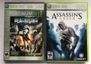 Dead Rising Platinum Hits,Assasins Creed XBox 360