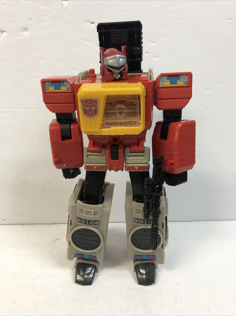 Transformers Titans Return Leader Class Blaster & Twin Cast 2015 Complete Mint