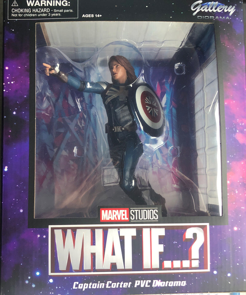 Marvel Gallery Disney+ 10 Inch Statue Figure - Captain Carter