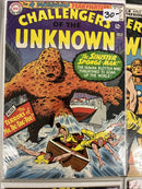 Challengers Of The Unknown (1958) #6-9-11 (#12 To 56) #60 (#62 To 80) G/VG/Fine