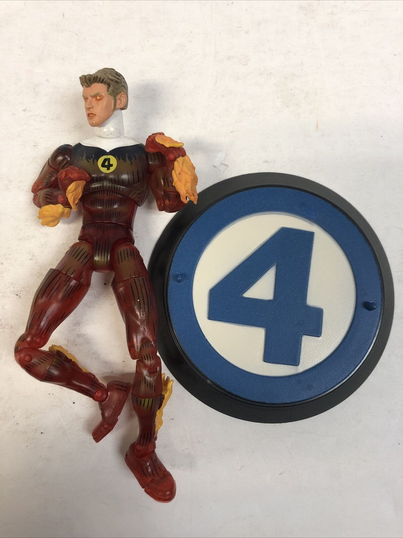 ML Fantastic Four Box Set Walmart Exclusive Human Torch Figure 2004 Complete