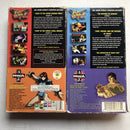 Street Fighter II V Fight To The Finish &Revenge Of The Ashura(VHS,1996-1997)