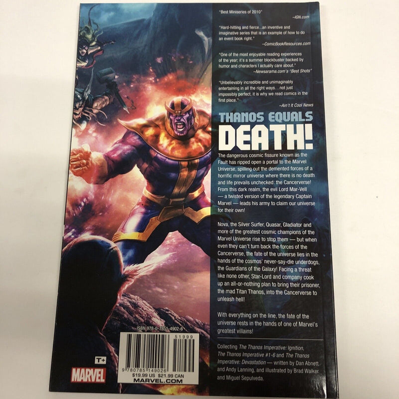 The Thanos Imperative (2011) Marvel TPB SC Dan Abnett