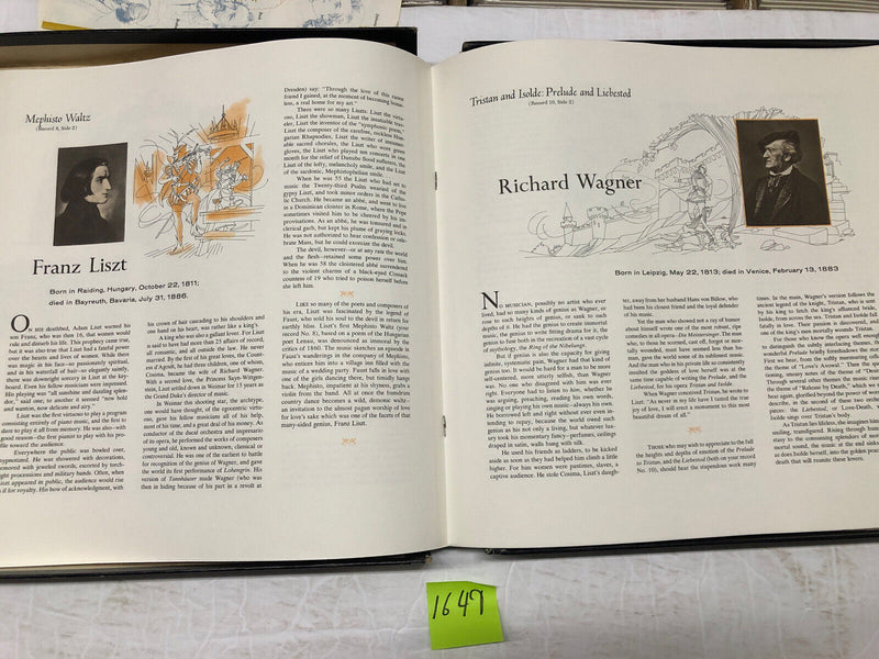 Music Of The World’s Great Composers 11 Vinyl LP Album Box Set