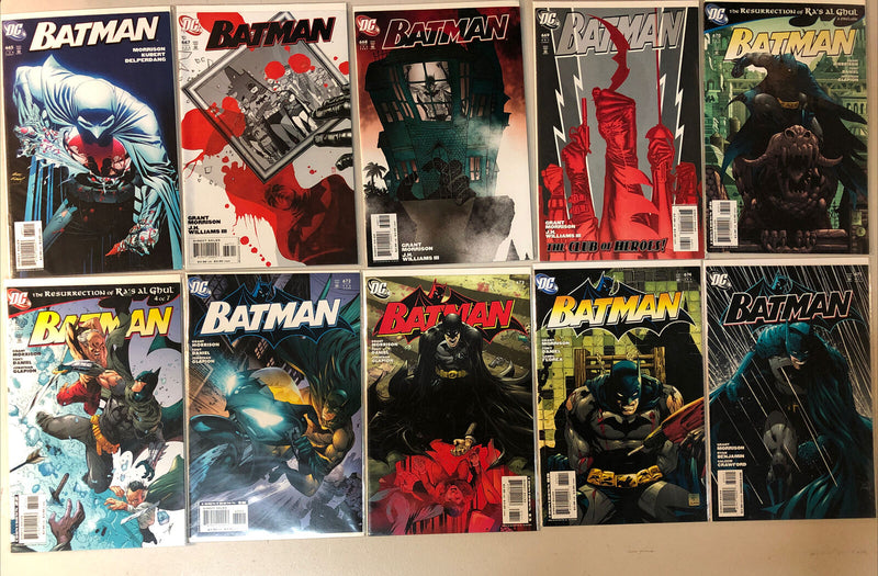 Batman  (2003) #620-713 Missing #635,638,655,656,664,666, 707 DC Comics NM Set