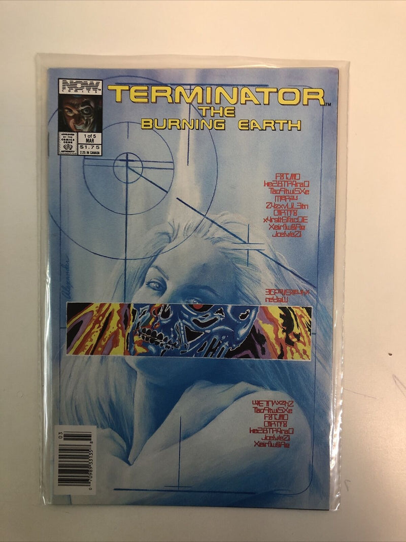 Terminator the Burning Earth (1990) Complete Mini Set