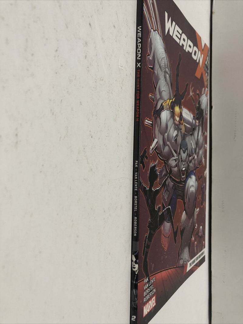 Weapon X (2018) TPB Vol # 2 The Hunt For Weapon H Collecting # 7-11 Pak•VanLente
