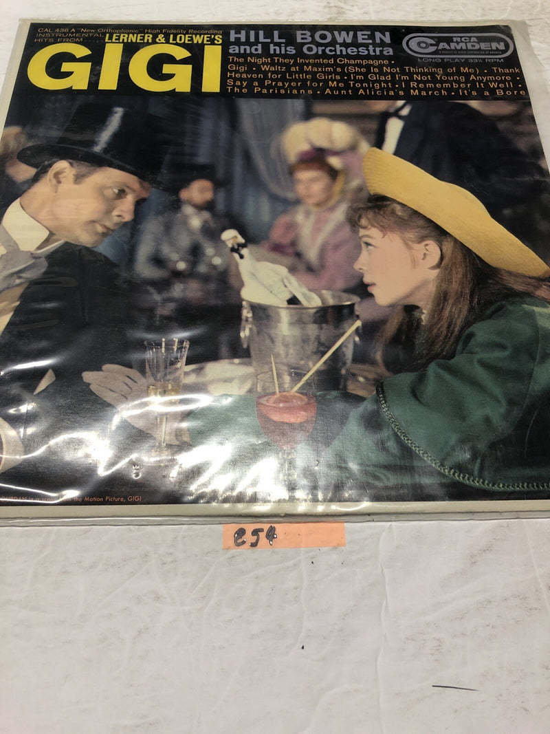 Gigi Hill Bowen And His Orchestra Soundtrack Vinyl LP Album