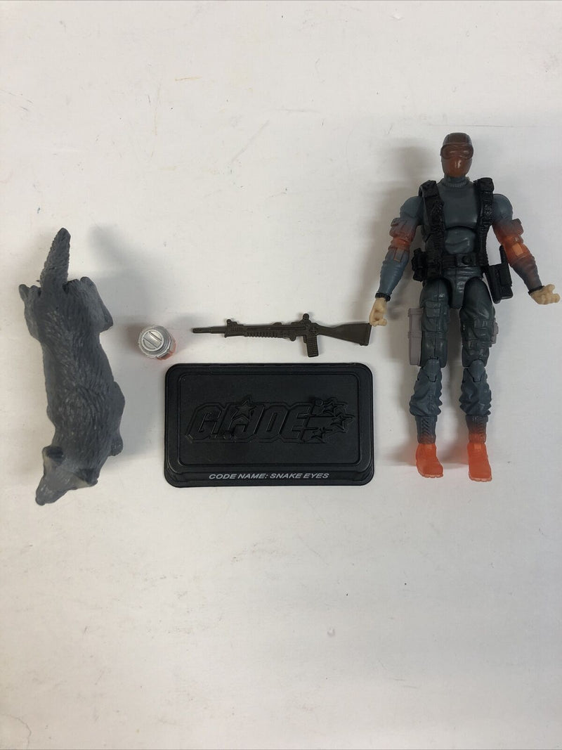 2008 Hasbro G.I. Joe 25th Anniversary SNAKE EYES v36 Complete Mint