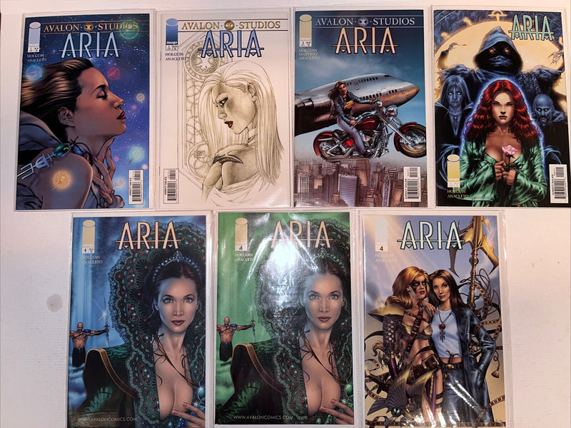 Aria (1999) Lot Of 32 Comic Books VF/NM) Complete Set Avalon Studios • Anacleto