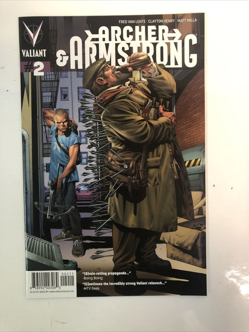 Archer & Armstrong (2013) Set # 0-1-16 & Additional # 0-1-25 (VF/NM) Valiant