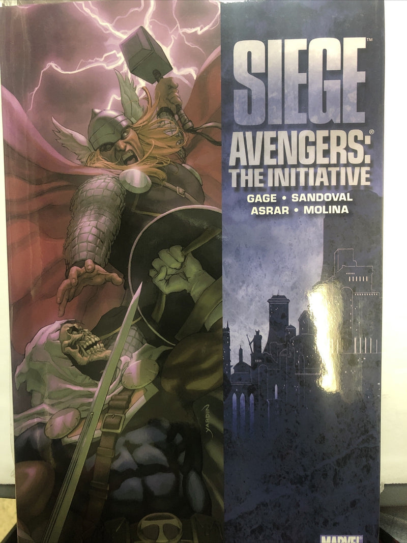 Siege Avengers The Initiative (2010) Marvel  TPB HC Christos N Gage