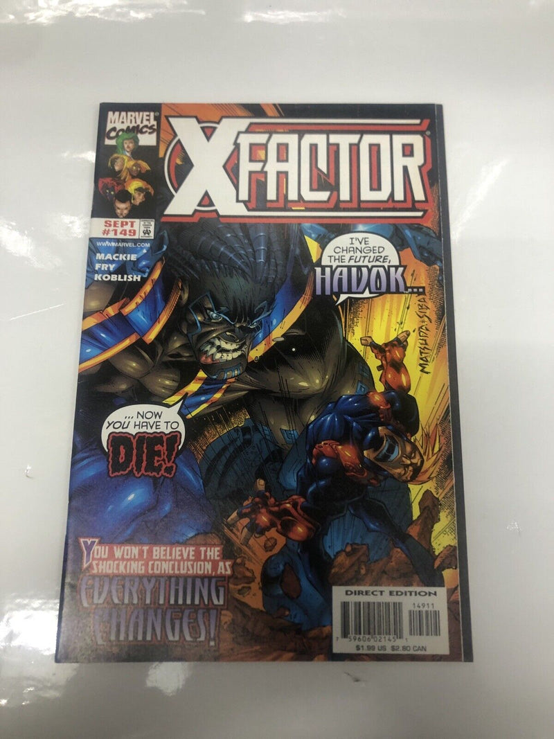 X-Factor (1997) Issue Set # 1 #1-4 # 7-149 + Annual #1-9 + Special # 1 • Marvel