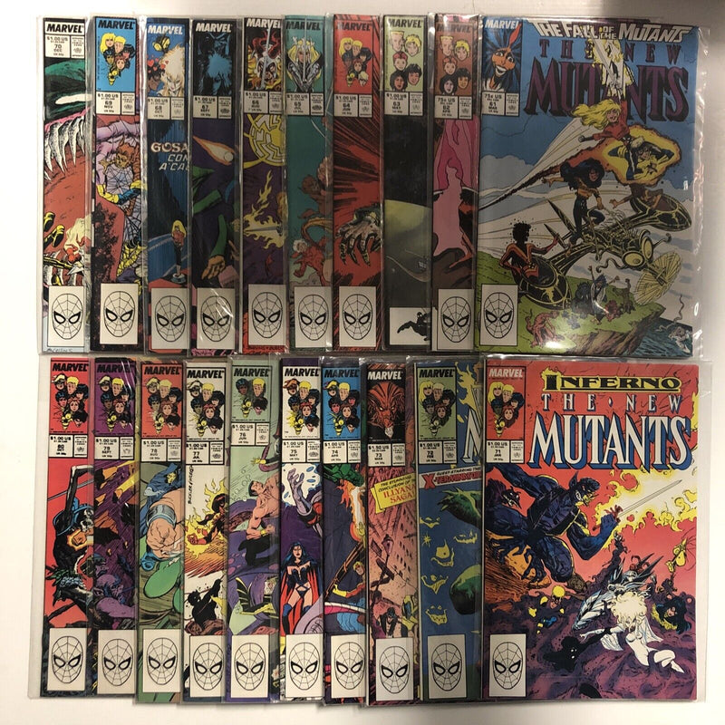 The New Mutants (1983-1987) #1-13,15,17-25,27-97,99,100+Special #1+Annual #3-7