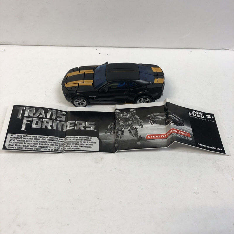 Transformers 2007 Movie Deluxe Class Stealth Bumblebee Concept Camaro Complete