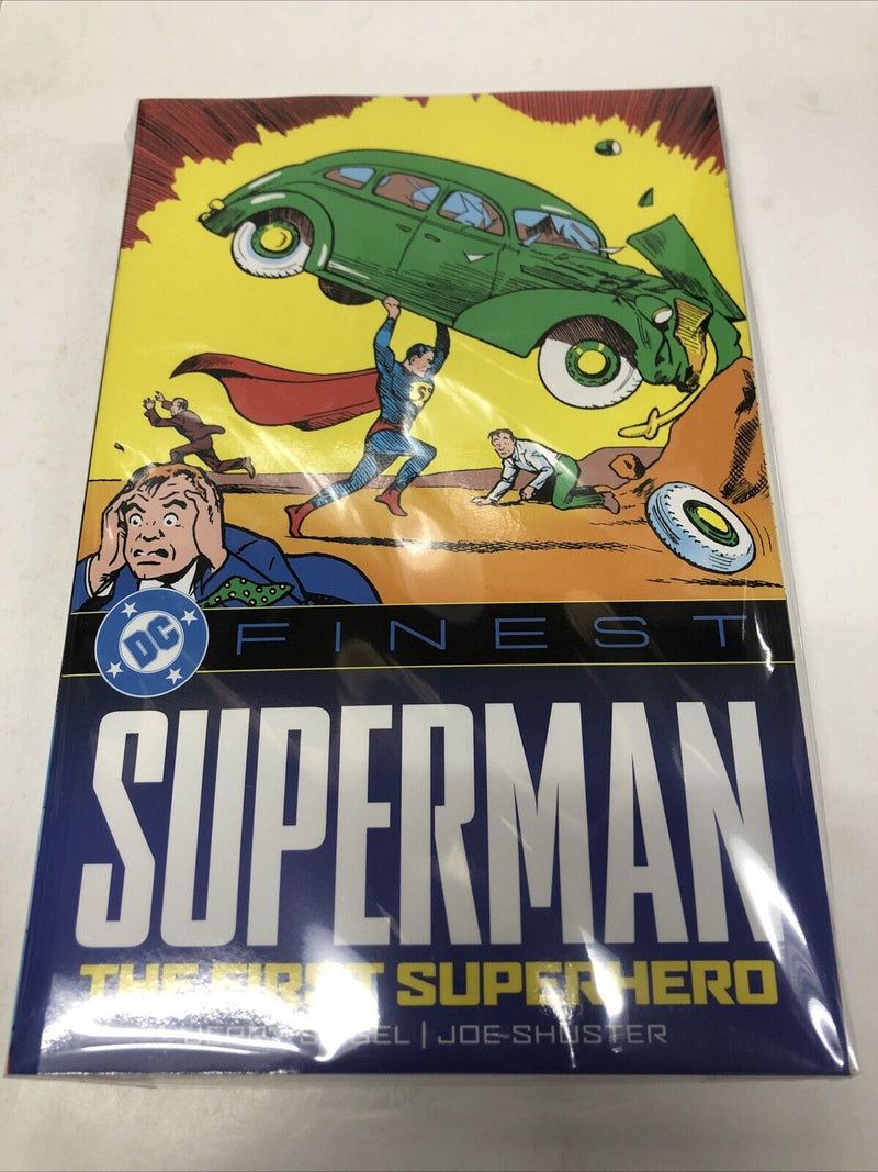 Finest Superman : The First Superhero (2024) TPB • Jerry Siegel • DC Comics