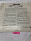 Perry Como I Believe  LP Album