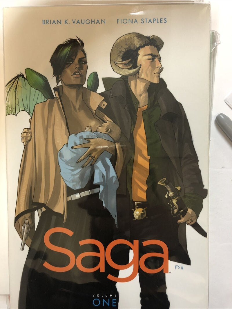 Saga Vol.1 (2012) Image TPB SC Vaughan