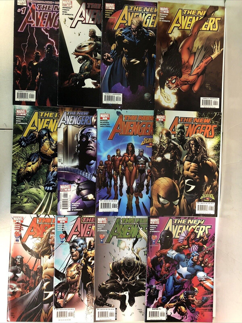 The New Avengers (2005) Set # 1-64 & Annual # 1-2-3 & 19 Mini Series (VF/NM)