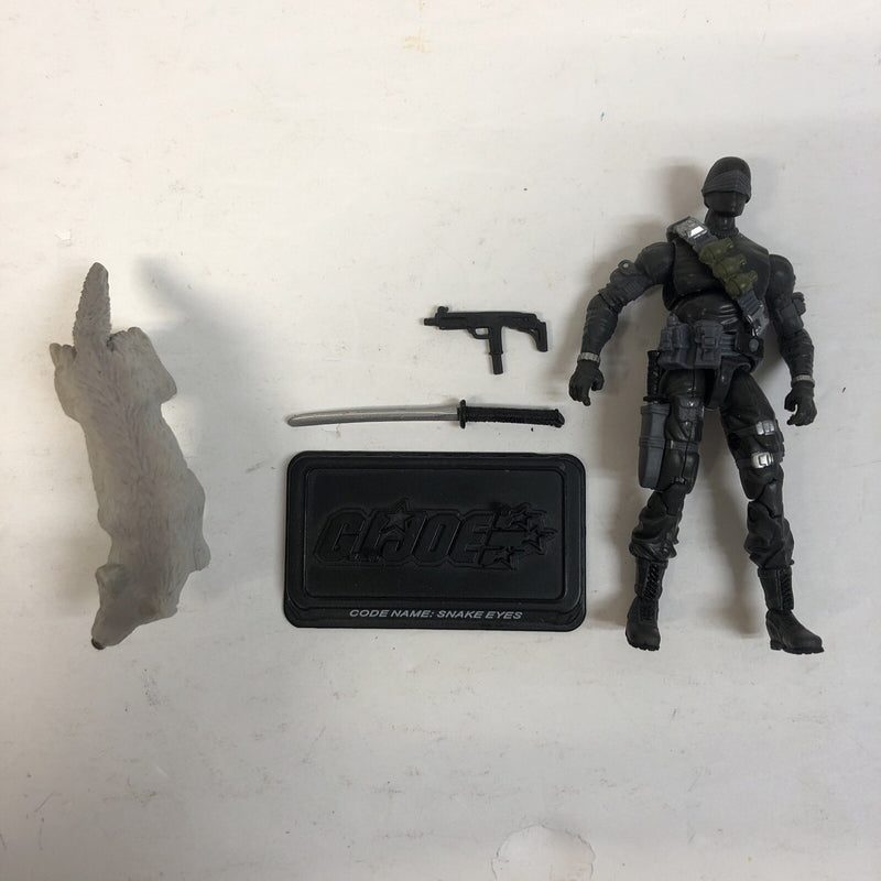 2007 Hasbro G.I. Joe 25th Anniversary SNAKE EYES v29 Action Figure Complete Mint