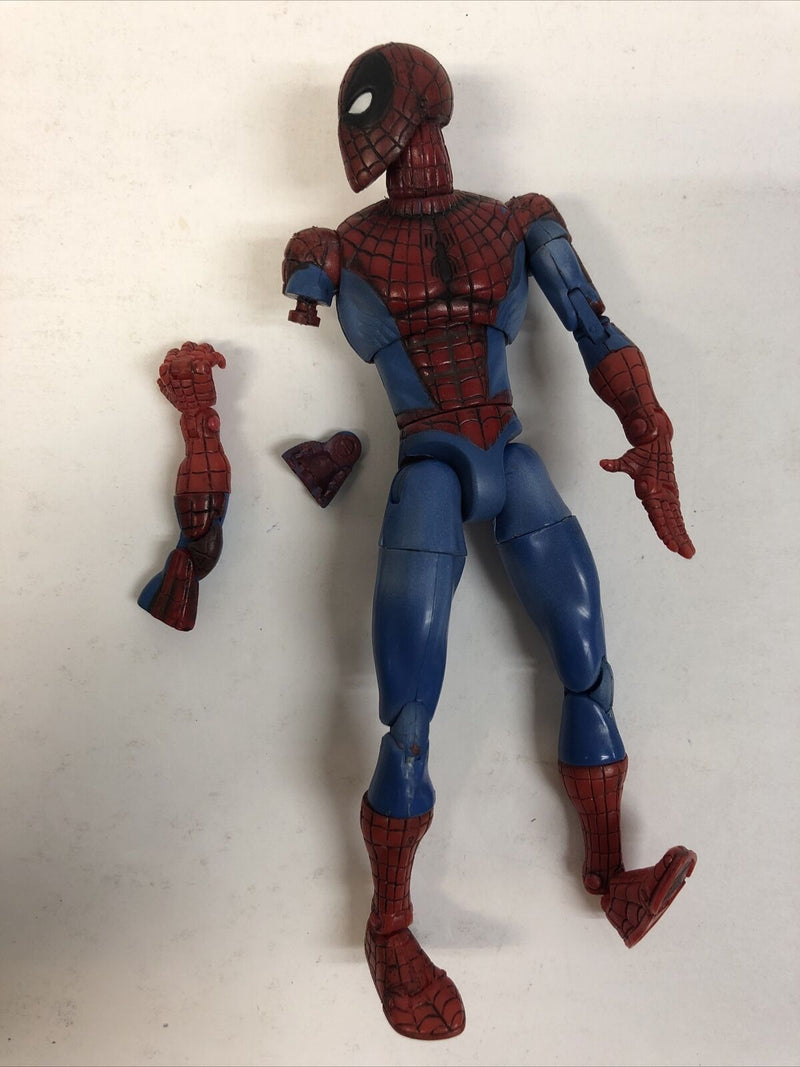 Spiderman 4 Super Strength Spider-man With Bendable Street Lamp (2002) Complete