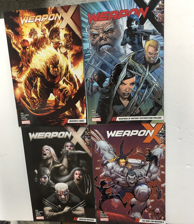 Weapon X Vol.1-3 + Vol.5  (2018) Marvel TPB SC Greg Pak