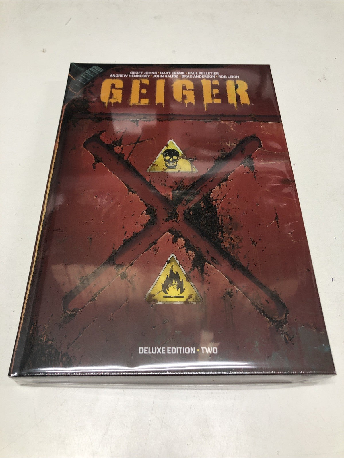 Ghost Machine Geiger Textless Geiger Vol 2 Deluxe (2025) HC • Image Ghost Machine • Geoff Johns • Ga