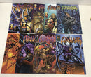 Araknis (1997) Set Lot Of 9 Comics • Morning Star Productions • Mushroom Comics