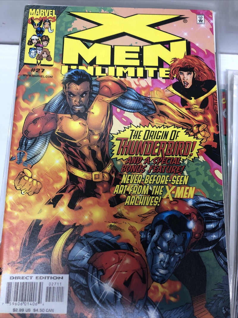 X-Men Unlimited (1993) Set Issue # 1-38 Missing Issue #22-23-37 Marvel Comics