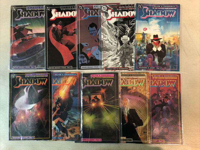 The Shadow (1987) #1-19 + Annual #1 & 2 (VF/NM) Complete Set Run DC