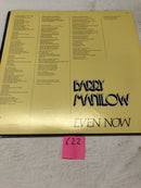 Barry Manilow Even Now Vinyl LP Album