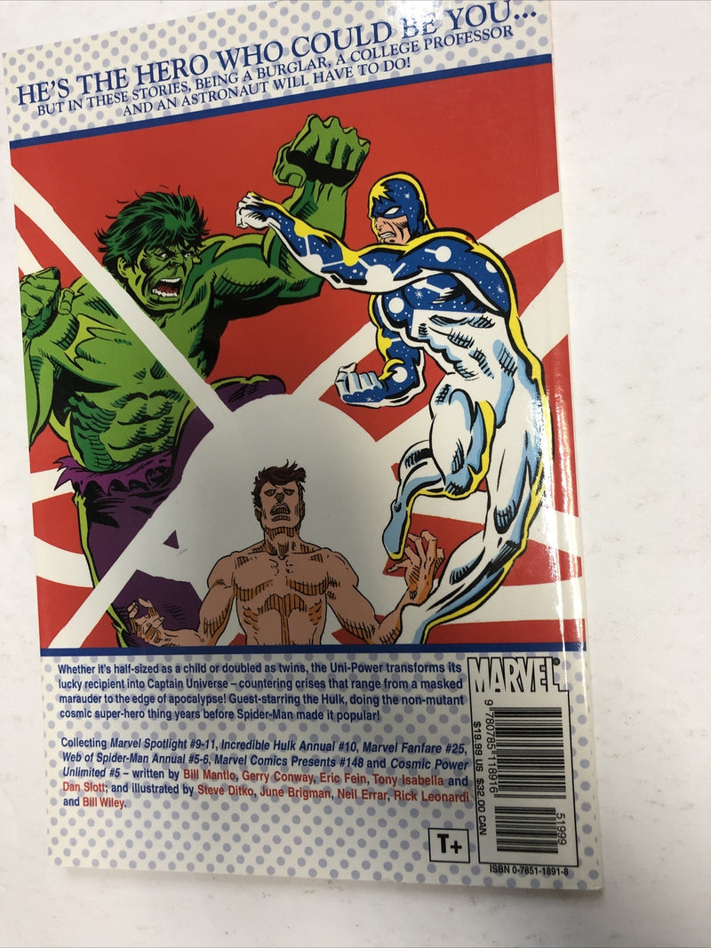 Captain Universe Power Unimaginable (2005) Marvel TPB SC Dan Slott