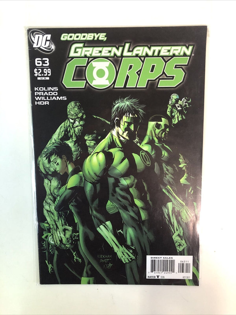 Green Lantern Corps (2006) Complete Set # 1-63 & Recharge # 1-4 (VF/NM) DC Comic