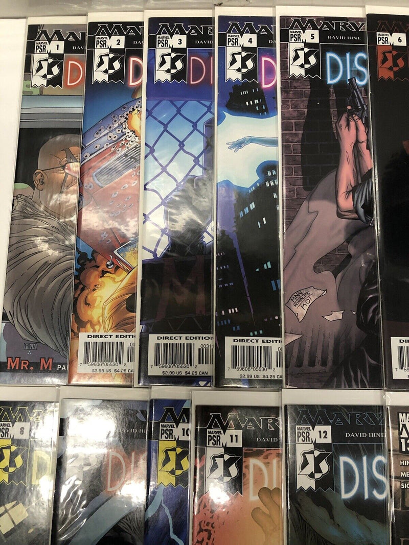 District X (2005) Set Issues # 1-14 Missing Issue # 12 • Marvel Comics • Hine