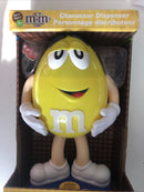 Yellow M&M Character Candy Dispenser Stand Up Official Spokesperson 2012