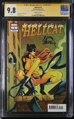 Hellcat (2024)  # 1 (9.8 CGC SS) Signed Ryan Stegman • Marvel Comics • Variant