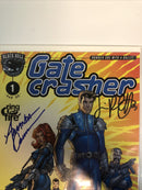Gate Crasher (2000) Starter Set # 1-4 (VF/NM) #1 Double Signed•Black Bull Comics