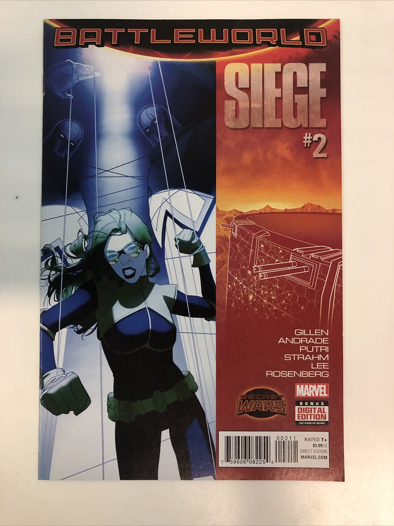 Secret Wars Batlleworld Siege (2015) Set