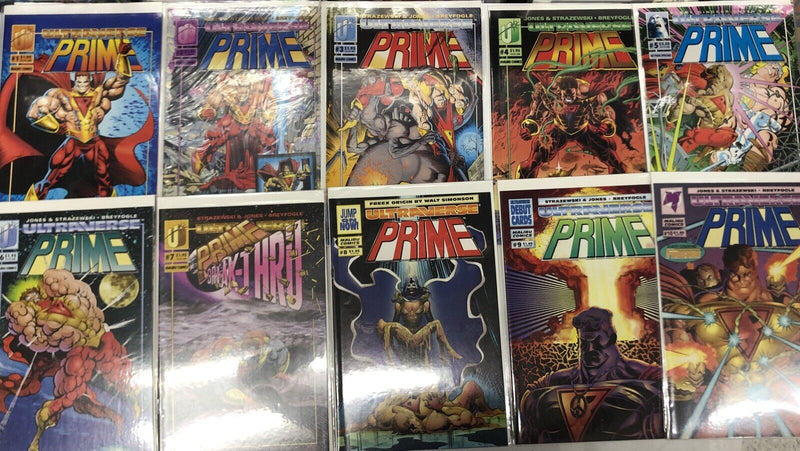 Ultraverse Prime (1993) Set Issue # 1-26 + Annual # 1 Malibu Comics • Strazewski