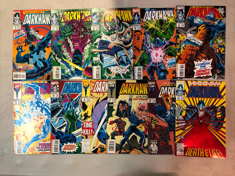 Darkhawk (1991) #1-35 Annual #1 & 2 (VF/NM) Complete Sequential Set Run Marvel