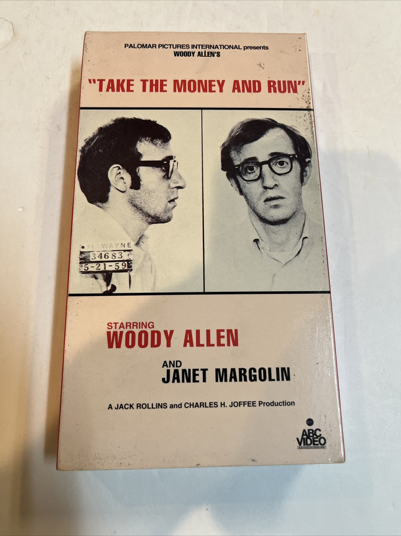 Take The Money And Run (VHS) Woody Allen • Janet Margolin | ABC Motion Picture