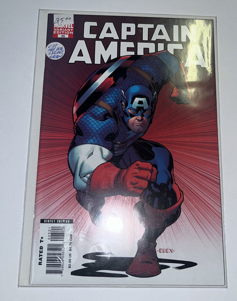 Captain America (2004) #1-50 (VF/NM) #25 Variant Complete Set # 6 is in F/VF