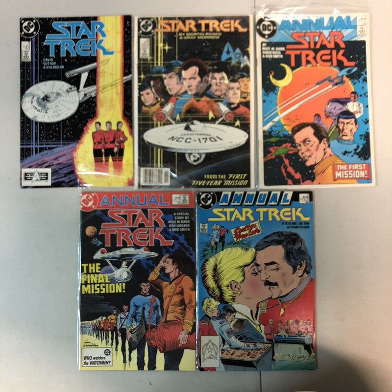 Star Trek (1984) #1-56 + Annual #1-3 (VF/NM) Set DC Comics