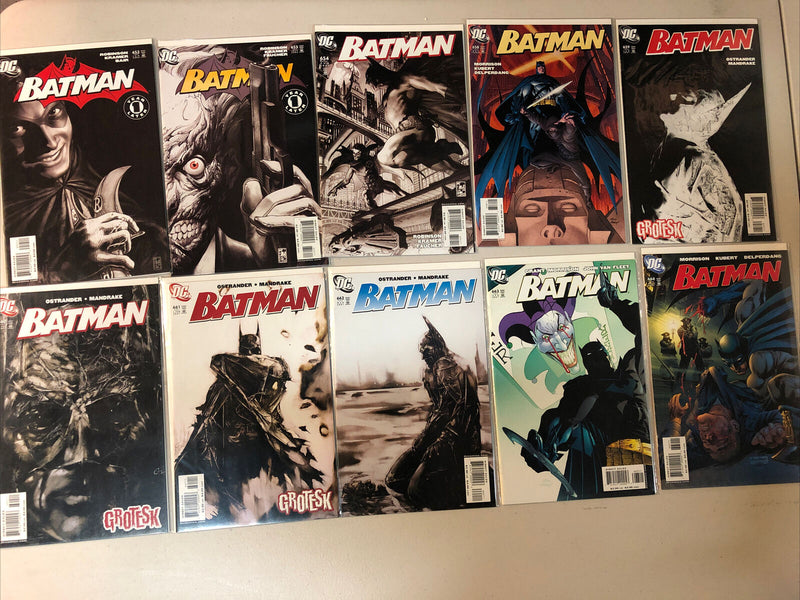 Batman  (2003) #620-713 Missing #635,638,655,656,664,666, 707 DC Comics NM Set