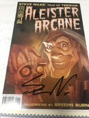 Aleister Arcane 1(2004) Variant •Signed Steve Niles •Certificate Of Authenticity