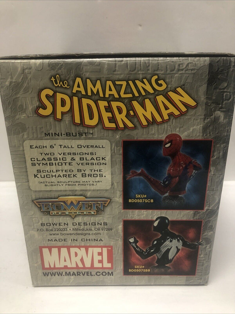 The Amazing Spider-Man • Classic Spidey Edition • Bowen Mini-Bust Statue •Marvel