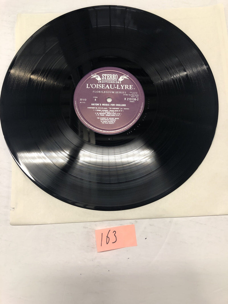Franz Joseph Haydn Music For England Vinyl LP Album Box Set