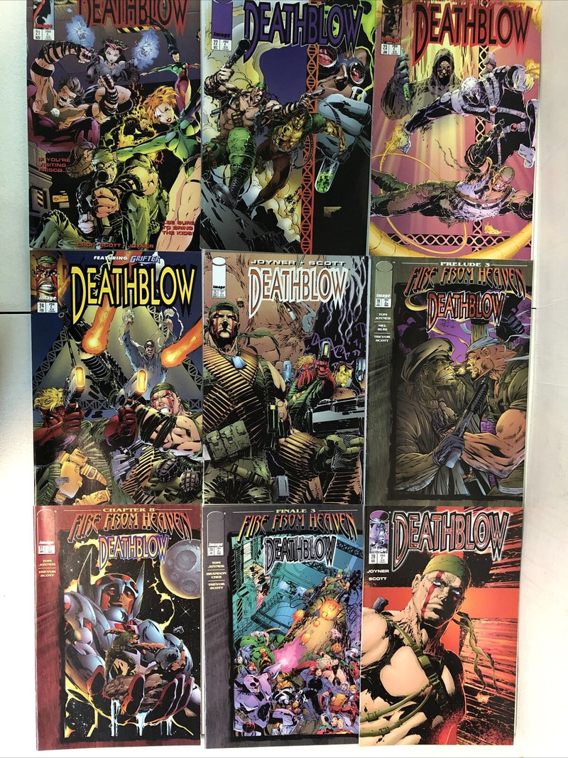 DeathBlow(1993) Set #1-23 & #1-9 &Special 1 &Wolverine 1-2 & Byblows 1-3 (VF/NM)