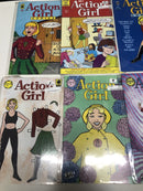Action Girl (1998)Set Of 16 Issues Comics Slave Labor Graphics Elizabeth Watasin