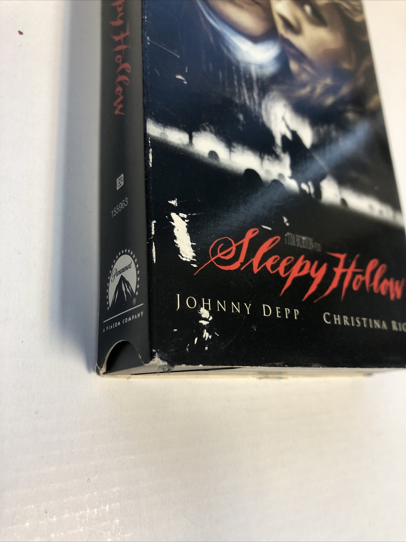 Sleepy Hollow (VHS, 2000, Special Edition) Johnny Depp Christina Ricci